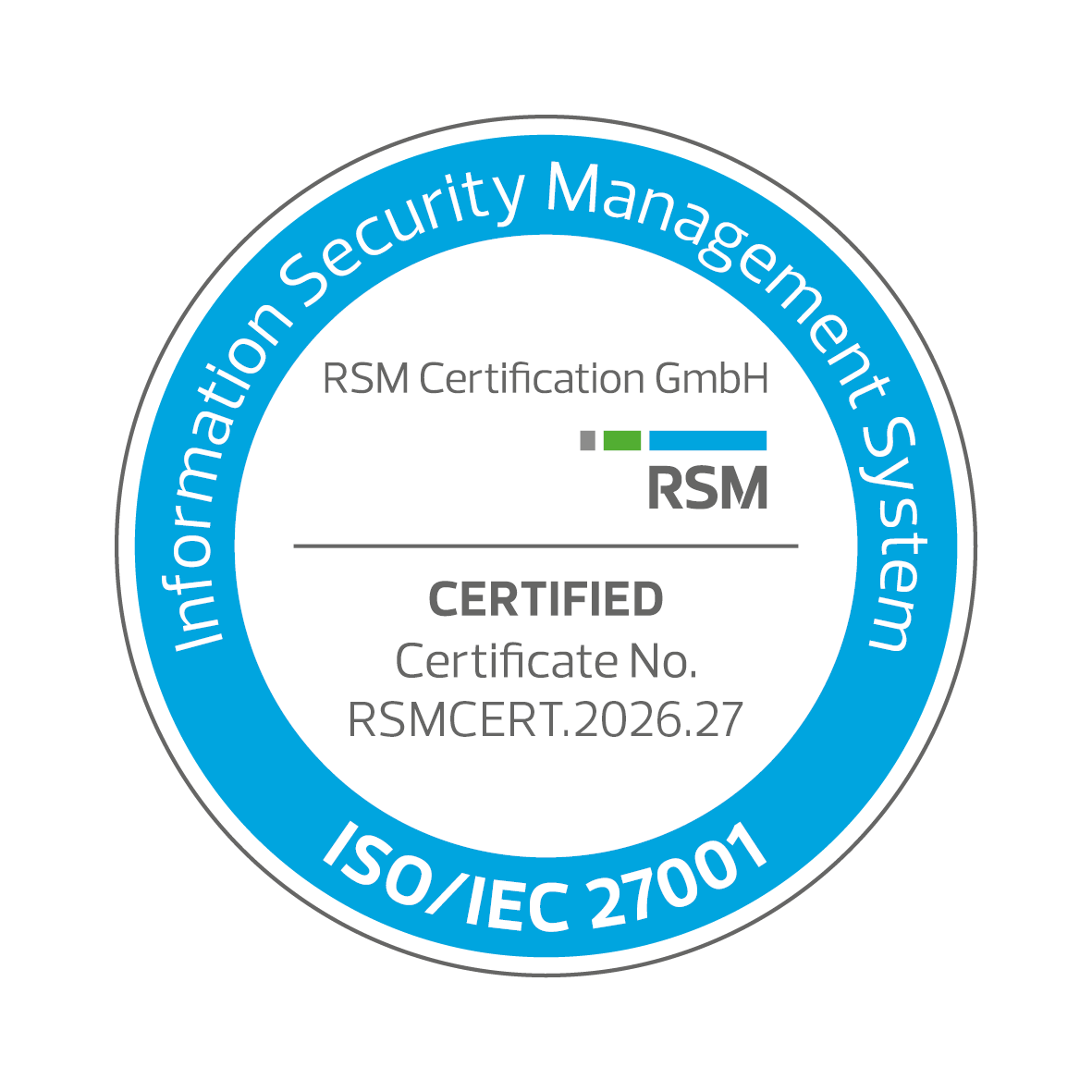 ISO 27001 CERTIFICATION